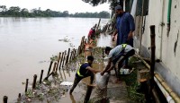 সিলেটের আগাম বন্যার শঙ্কা নিম্নাঞ্চল প্ল...